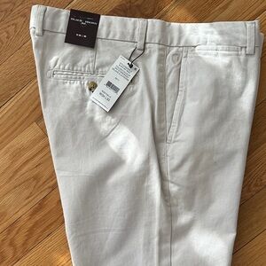 Black Brown 1826 Men's Light Khaki Chinos